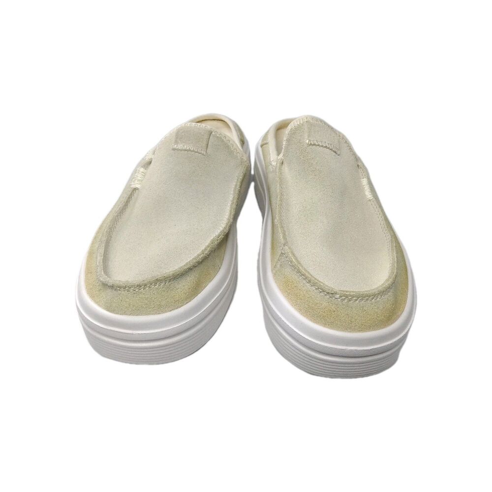 Hey Dude Austin Lift Classic Mule Shoes Women's Size 6 Custard Cream - Picture 4 of 11